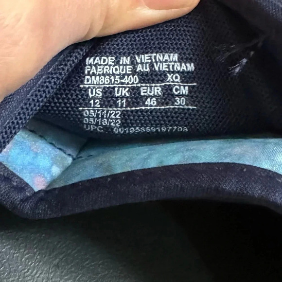 Nike Asuna 2 Next Nature Midnight Blue Athletic Slides Sandals Slip On size 12 - Picture 10 of 14